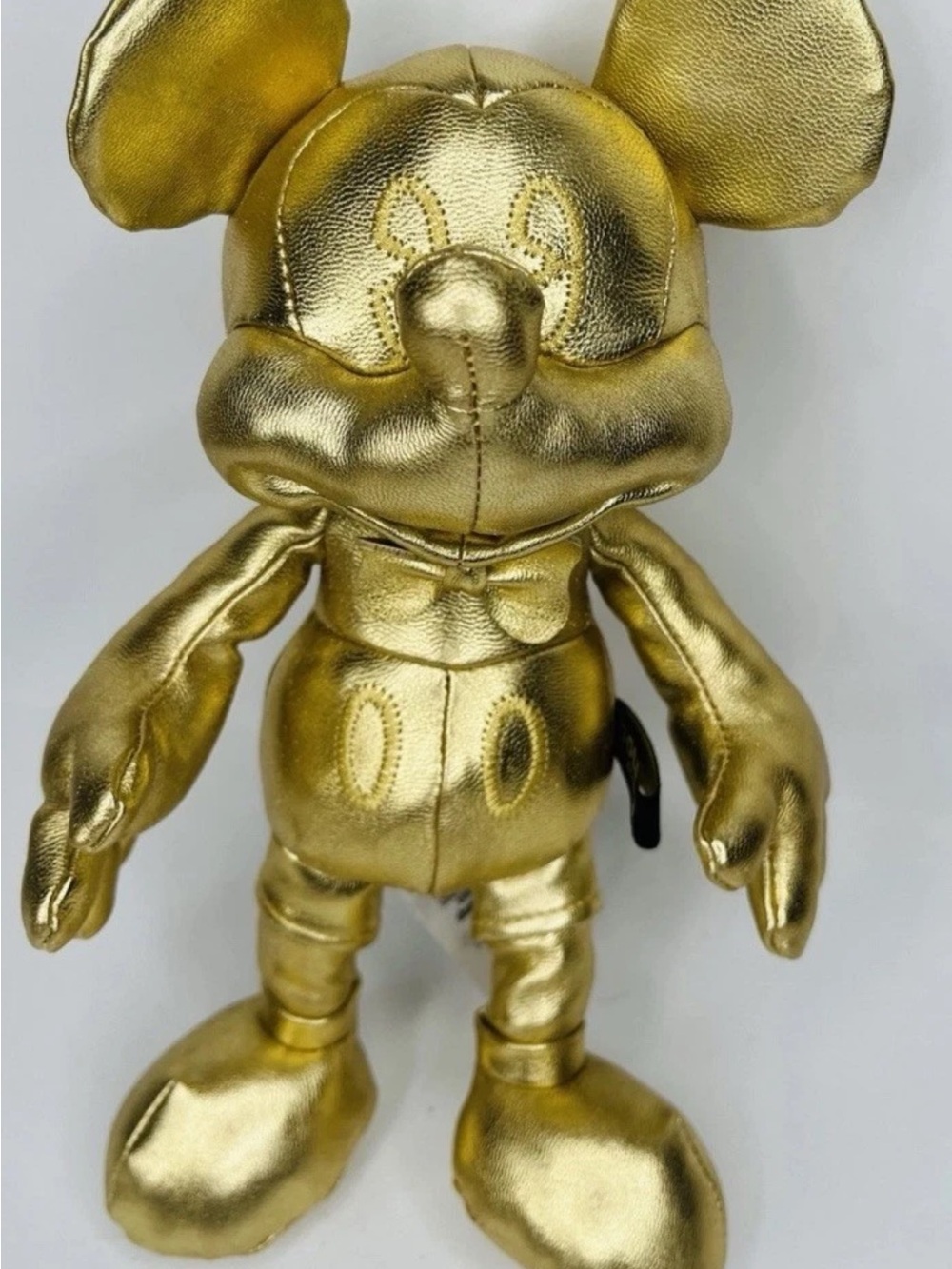 Disney Metallic Gold Mickey Mouse 10” Plush 2018 retired collectible